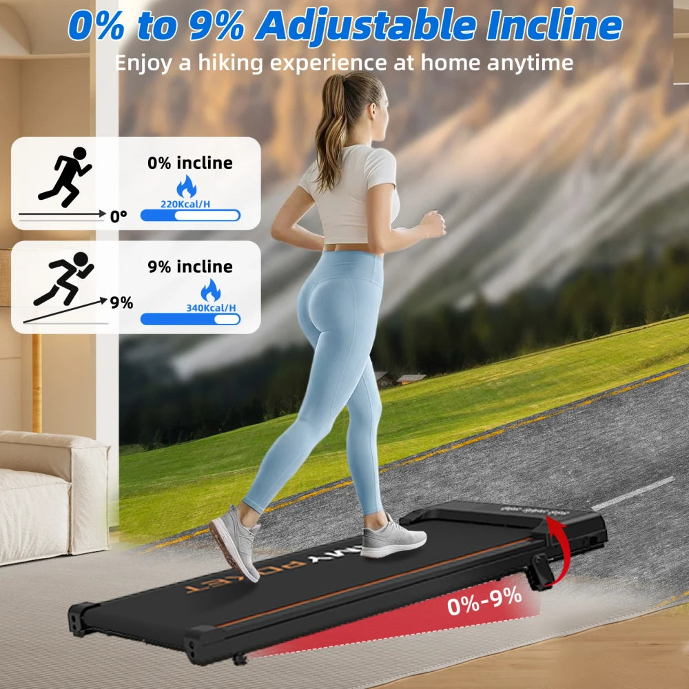 Foldable Incline Walking Pad