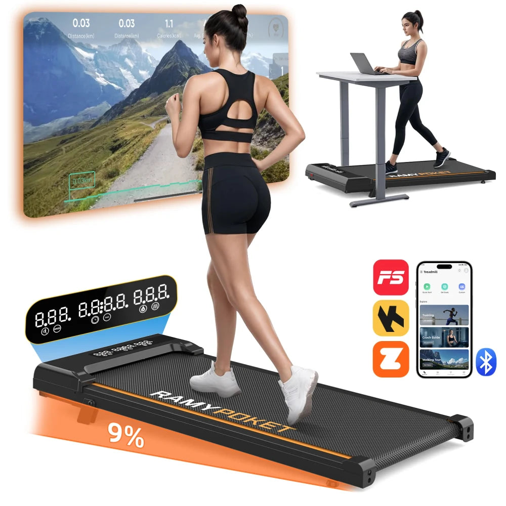 Foldable Incline Walking Pad